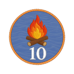 Bonfire Master badge icon