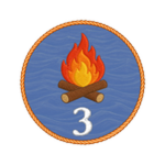 Bonfire 3 badge icon