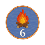Bonfire 6 badge icon