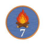 Bonfire 7 badge icon