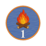 Bonfire 1 badge icon